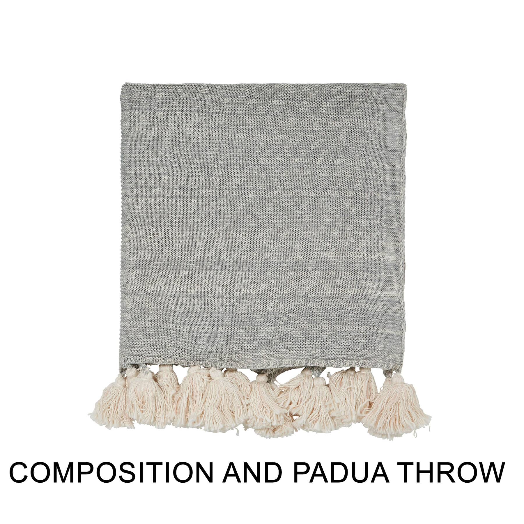 Scion Padua Bedding Range in Charcoal 100% Cotton Modern Floral