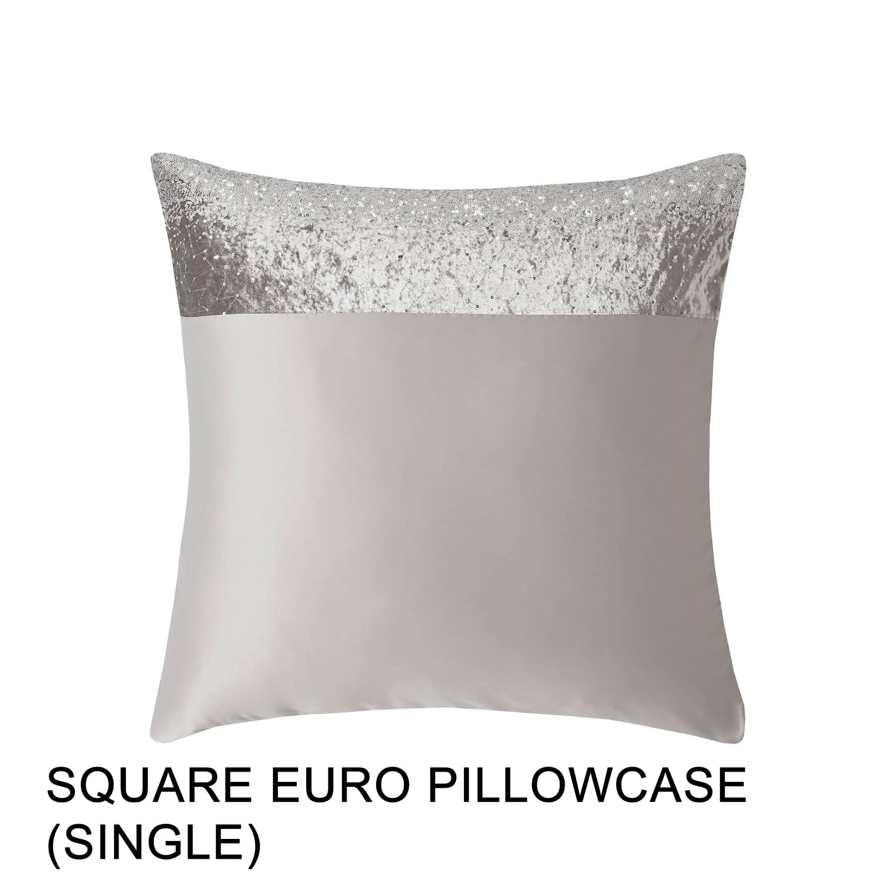 kylie glitter fade cushion