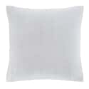 Raschel Velvet Touch Cushion Cover Silver