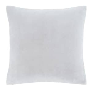 Raschel Velvet Touch Cushion Cover Silver