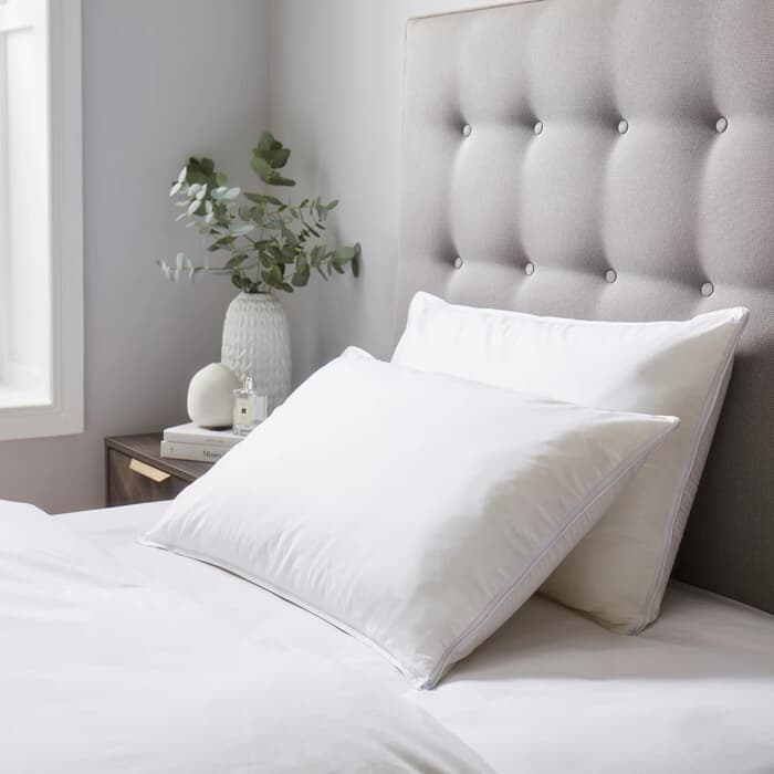 Fine Bedding Co Dual Support Memory Foam Pillow large