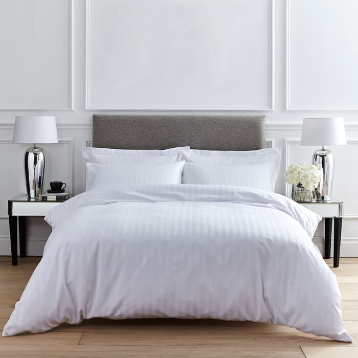 Catherine Lansfield So Soft Stripe White large