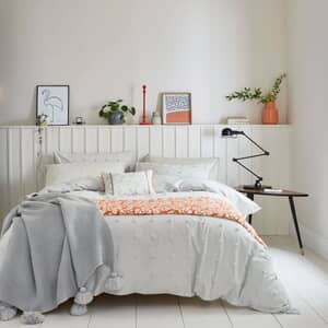 Woven Spot Silver