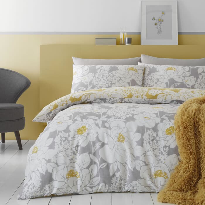 Catherine Lansfield Saskia Ochre large
