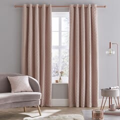 So Soft Luxe Velvet Curtains Blush