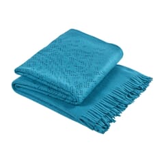 Lace Throw Teal
