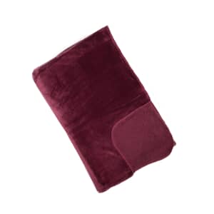 Softest Fleece Throw Aubergine