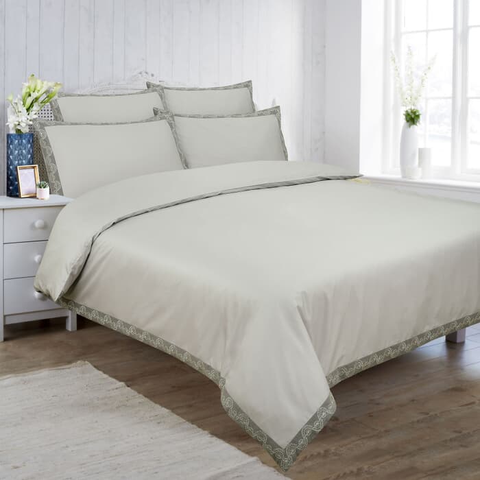 Vantona Hotel Decorative Wave Silver large