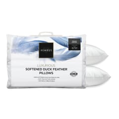 Softened Duck Feather Pillow Pair