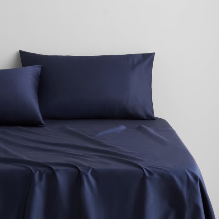 Sheridan 500 Thread Count Sateen Navy large