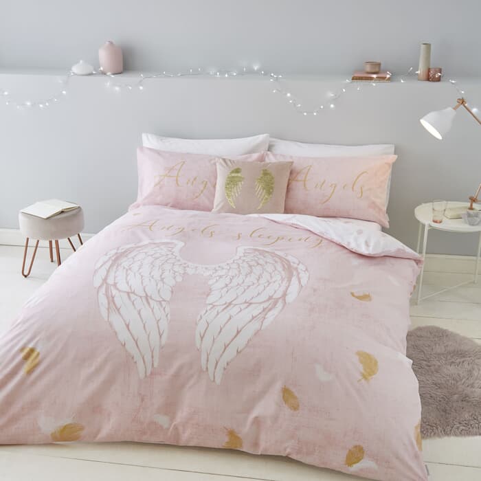 Catherine Lansfield Angel Wings Blush large