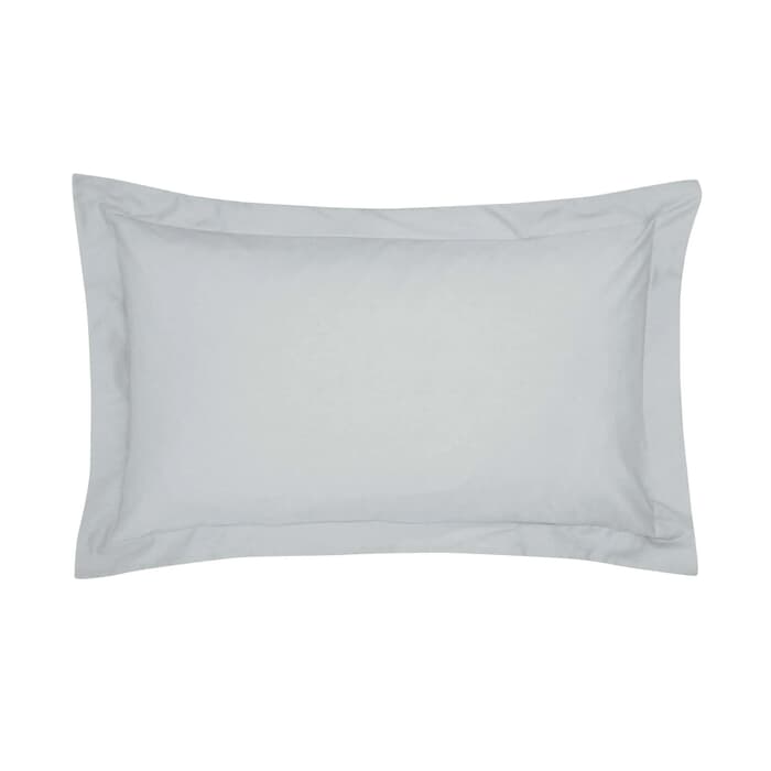 Bedeck Of Belfast Fine Linens Plain Dye 300 TC Silver large
