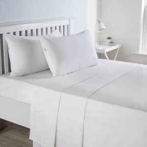 50/50 Polycotton 200TC White