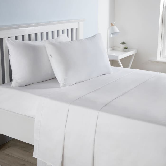Vantona 50/50 Polycotton 200TC White large
