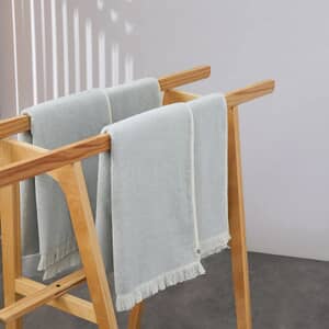 Melange Towels Fogstone Green