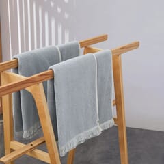 Melange Towels Mineral Grey