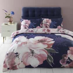 Dramatic Floral Navy