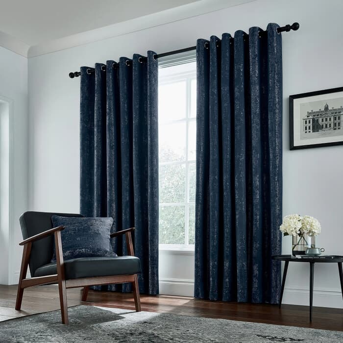 Helena Springfield Roma Curtains Navy large