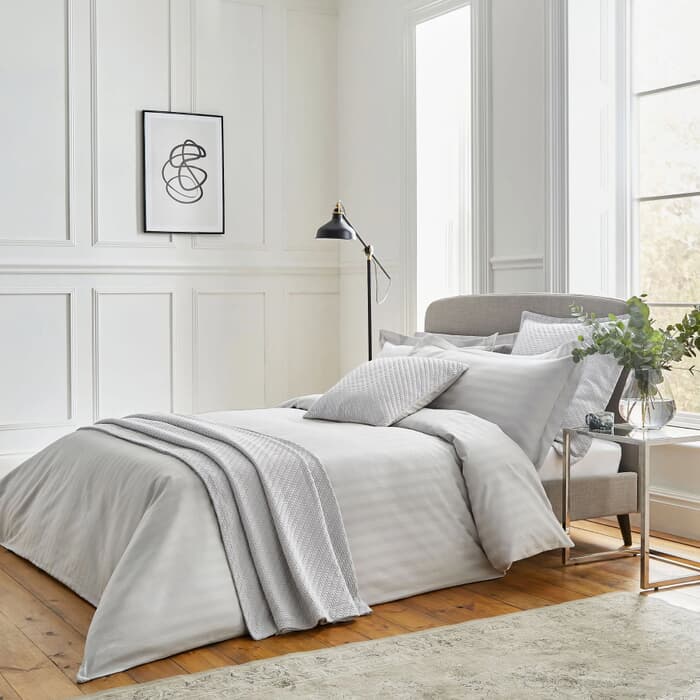 Bedeck Of Belfast Fine Linens Adan Silver large