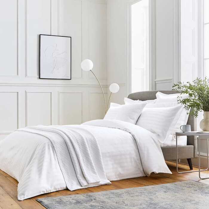 Bedeck Of Belfast Fine Linens Adan White large