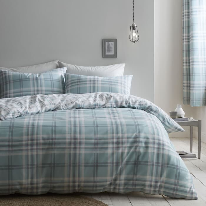 Catherine Lansfield Kelso Check Mint large