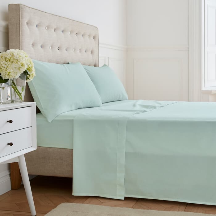 Sanderson Options Cotton Plain Dye Duck Egg large