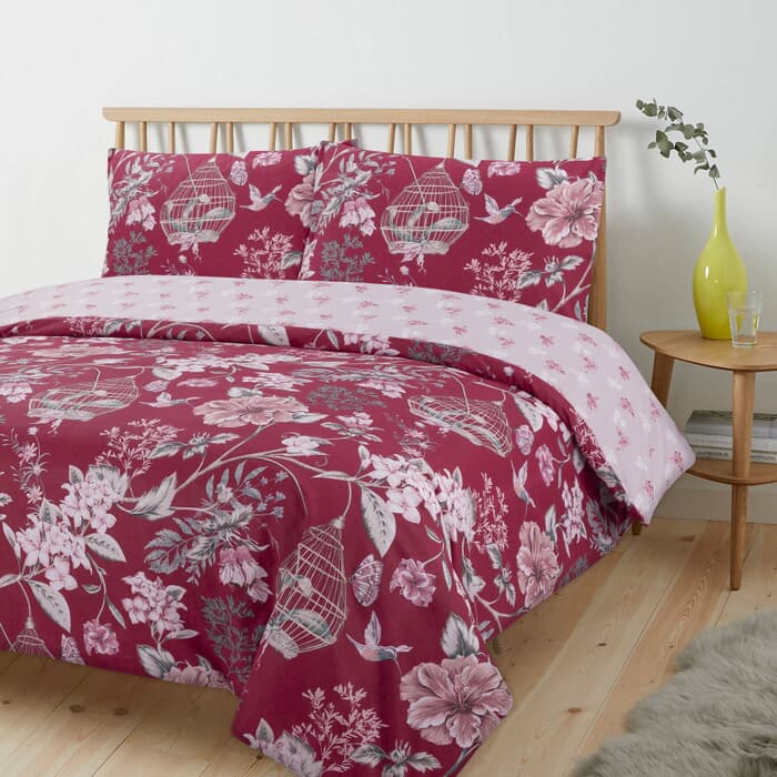 Vantona Birdcage Claret large