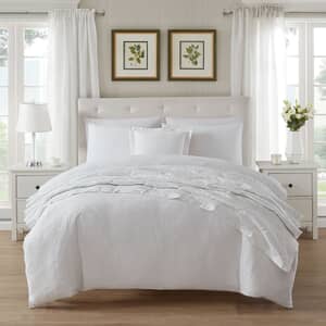 Matelasse Circles White