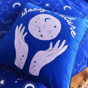 Sassy Future Cushion Cover Navy