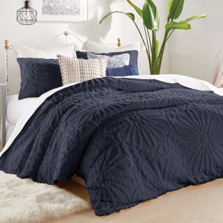 Chenille Medallion Indigo