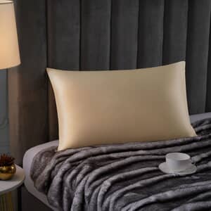 Silk Blend Pillowcase Ivory