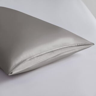 Silk Blend Pillowcase Silver