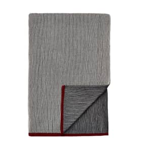 Senko Knitted Throw Charcoal