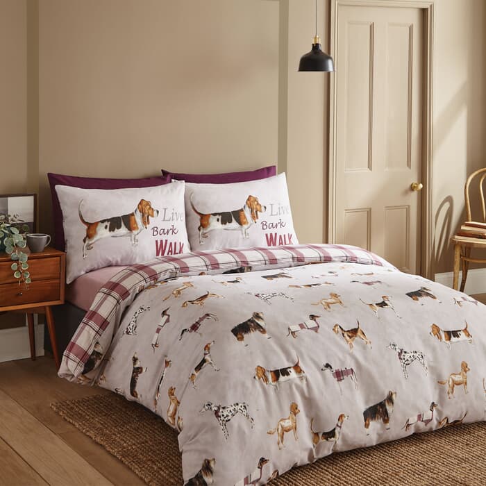 Catherine Lansfield Country Dogs Natural large