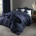 Plain Linen Navy