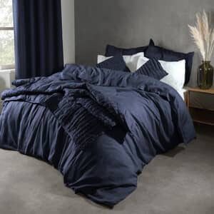 Plain Linen Navy