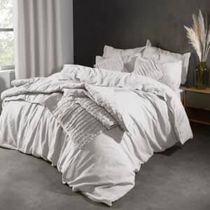 Plain Linen White