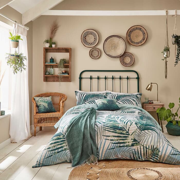 Clarissa Hulse Palm Leaf Forest Green large