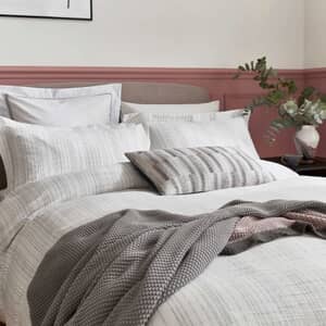 Nami Textured Stripe White