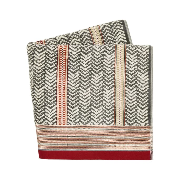 Bedeck of Belfast Senko Towels Sienna/Charcoal large