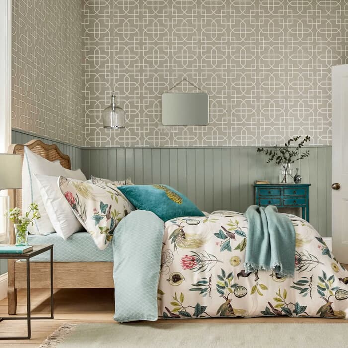 Sanderson Paradesia Orchid and Grey large