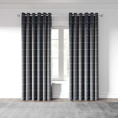 Harper Charcoal Curtains