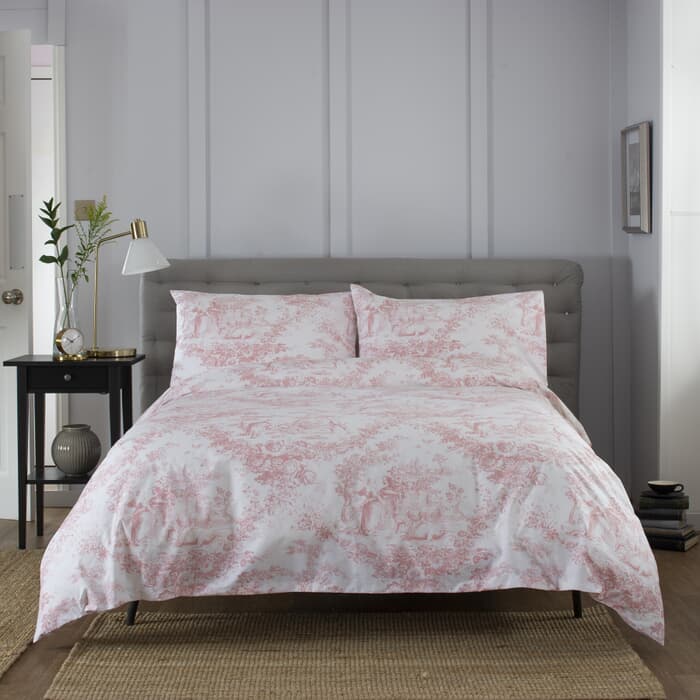 Lyndon Company Toile De Jouy Pink large