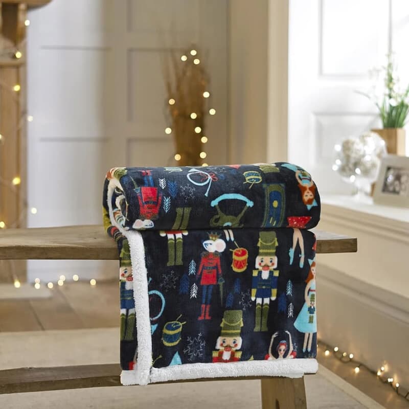 Deyongs Nutcracker Throw JustLinen
