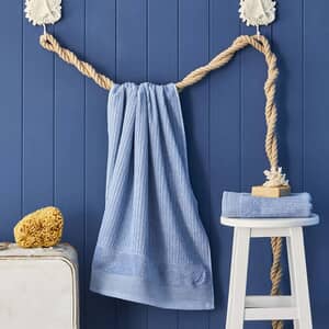 Stripe Towels Blue