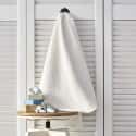 Zig Zag Towels White