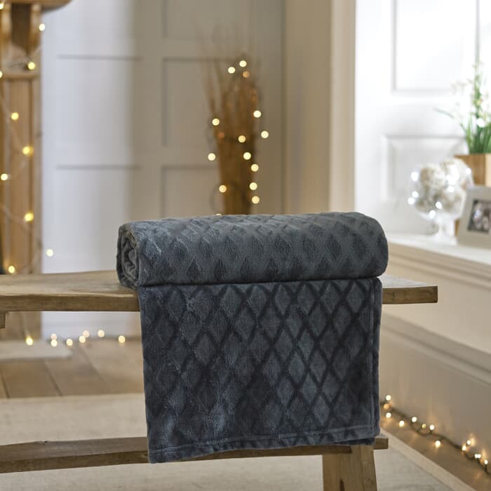 Deyongs Denver Throw Steel large