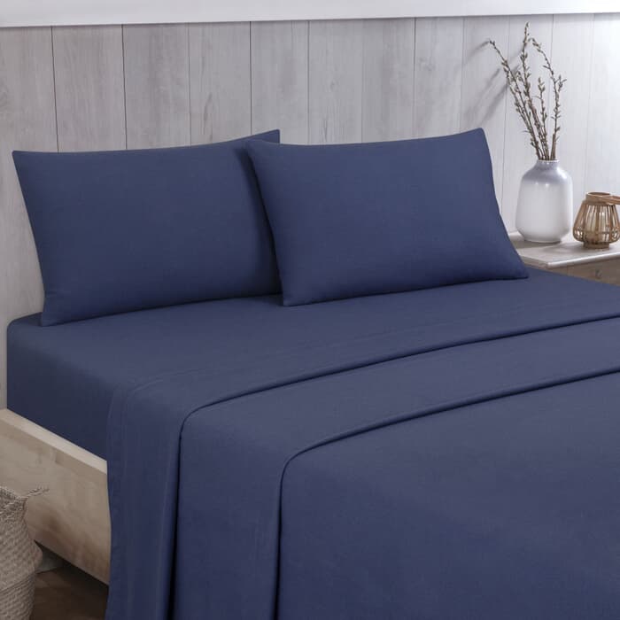 Vantona Flannelette Atlantic Blue large