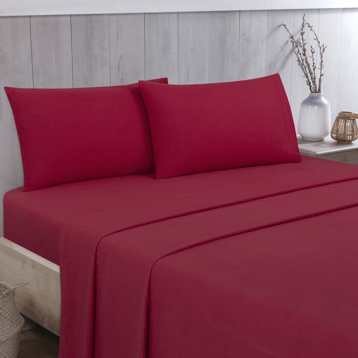 Vantona Flannelette Red large