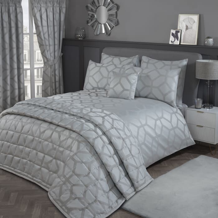 Vantona Seville Jacquard Grey large